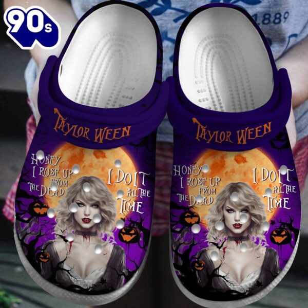 Taylor Swift Music Halloween Clogs Shoes Comfortable For Men Women and Kids