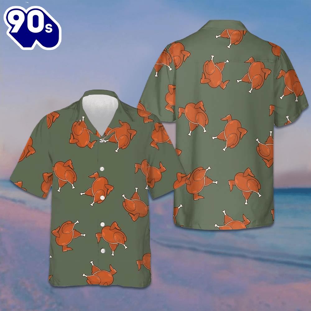 Thanksgiving Day Roasted Turkey Pattern Hawaiian shirt Funny Thanksgiving Shirt Gifts For Him Thanksgiving Day Roasted Turkey Pattern Hawaiian shirt Funny Thanksgiving Shirt Gifts For Him