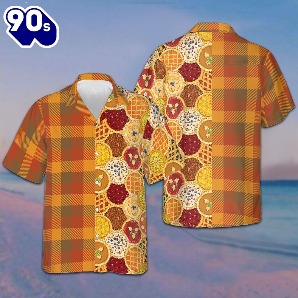 Thanksgiving Homemade Pies Hawaiian Shirt Cool Button Up Shirt Gifts For Thanksgiving Thanksgiving Homemade Pies Hawaiian Shirt Cool Button Up Shirt Gifts For Thanksgiving