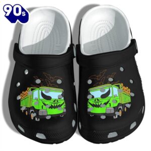 A Truck Of Pumpkins Halloween Shoes Crocband Clog Gift For Men Women