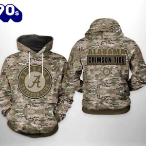 Alabama Crimson Tide Camo Veteran…