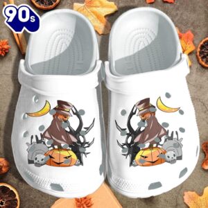 Anime Halloween Pumpkin Ghost Shoes…