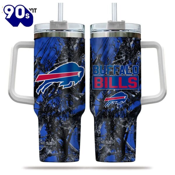 Buffalo Bills NFL Hunting Personalized Stanley Tumbler 40oz