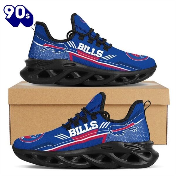 Buffalo Bills NFL Max Soul Shoes Clunky Shoes Running Adults Sports Sneakers Gift