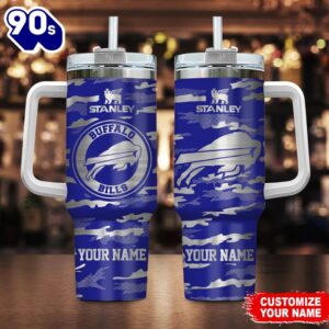 Buffalo Bills-NFL Personalized New Camo…