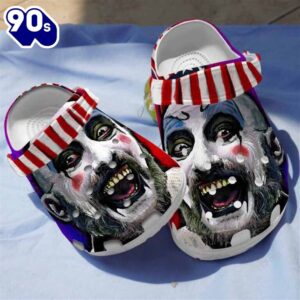 Captain Clown Face Clogs Shoes…