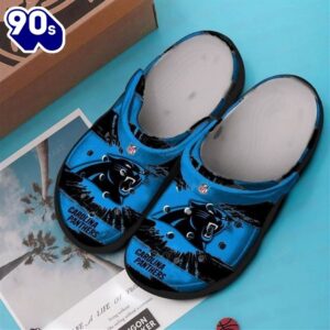 Carolina Panthers Crocband Croc Shoes