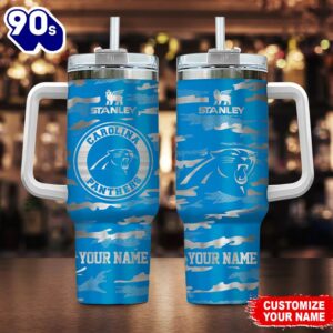 Carolina Panthers-NFL Personalized New Camo…