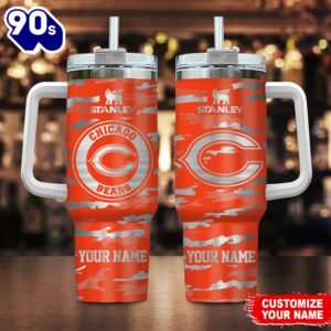 Chicago Bears-NFL Personalized New Camo…