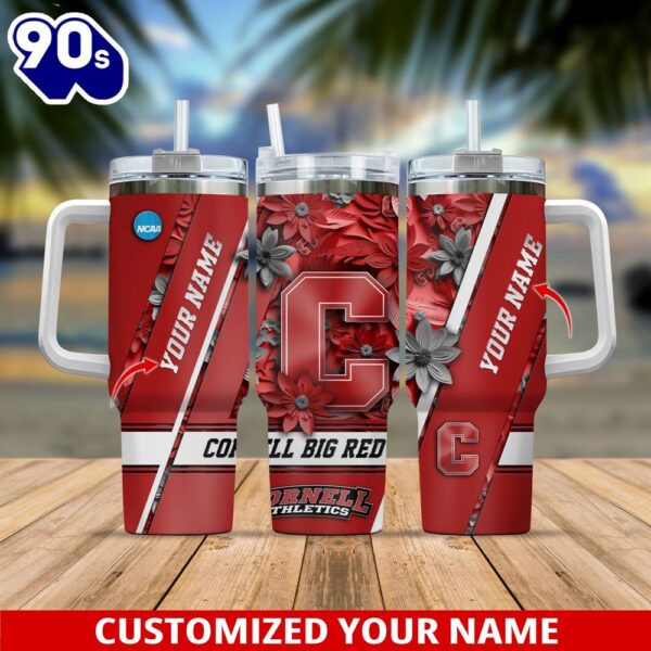 Cornell Big Red Sport Tumbler 40oz Custom Tumbler For Football Lovers