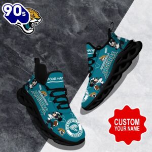 Custom Name Mickey Jacksonville Jaguars…