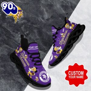 Custom Name Mickey Minnesota Vikings…