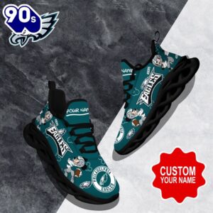 Custom Name Mickey Philadelphia Eagles…