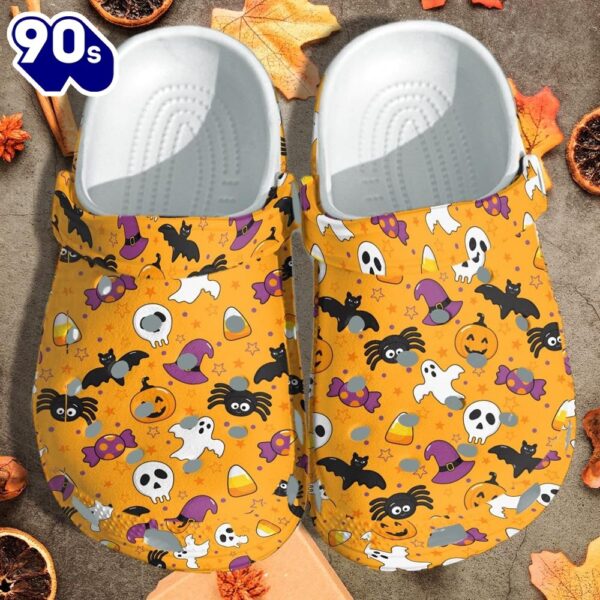 Cute Icons Halloween Collection Shoes Crocbland Clog Birthday Gifts For Boy Girl