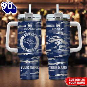 Denver Broncos-NFL Personalized New Camo…