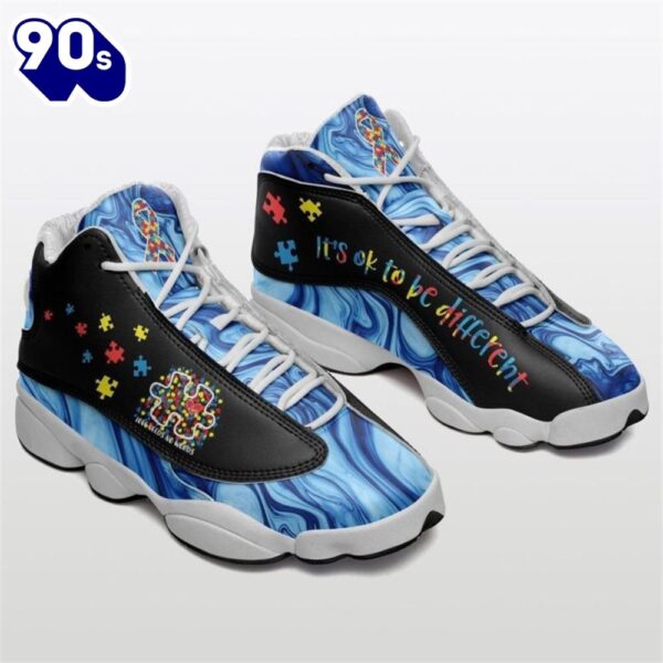 Its Ok To Be Different Blue Autism Awareness Jd13 Shoes