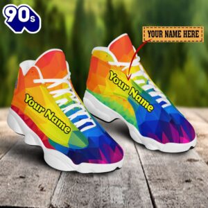 Lgbt Colorful Pieces Custom Name…