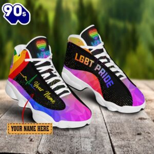 Lgbt Pride Heart Beat Custom…