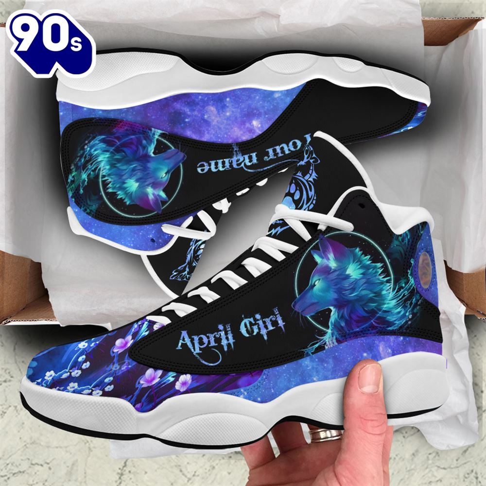 Personalized Name April Girl Air Jordan 13 Shoes Personalized Name April Girl Air Jordan 13 Shoes