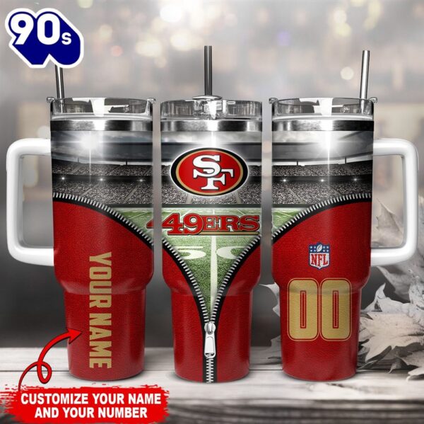 San Francisco 49ers Nfl 40oz Stanley Tumbler - Musicdope90s