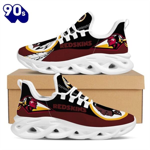 Washington Redskins NFL Max Soul Shoes Clunky Shoes Running Adults Sports Sneakers Gift