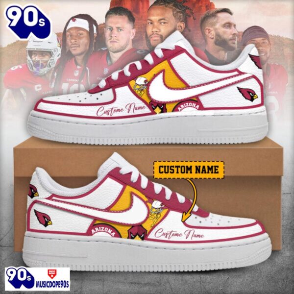 2025 Arizona Cardinals Air Force 1 Shoes