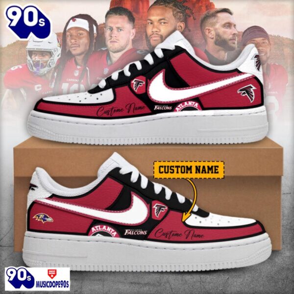 2025 Atlanta Falcons Air Force 1 Shoes