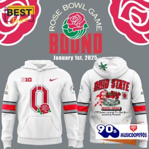 2025 Ohio State Buckeyes Rose Bowl Game Hoodie