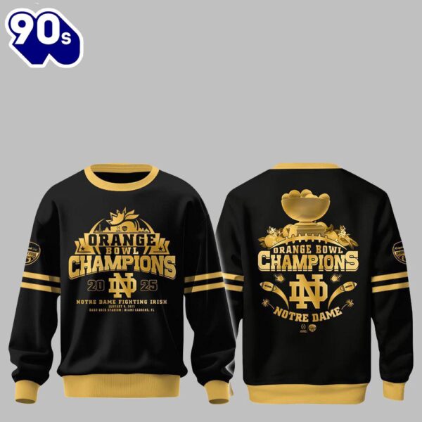 2025 Orange Bowl Champions Notre Dame Shirt