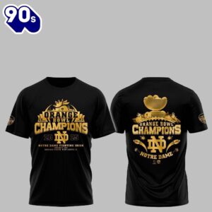 2025 Orange Bowl Champions Notre Dame Shirt