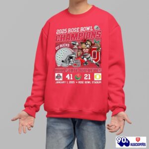 2025 Rose Bowl Champions Go Bucks Ohio State Shirt