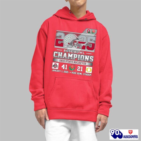 2025 Rose Bowl Champions Ohio State Shirt