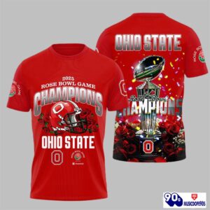 2025 Rose Bowl Game Champions Ohio State Shirt