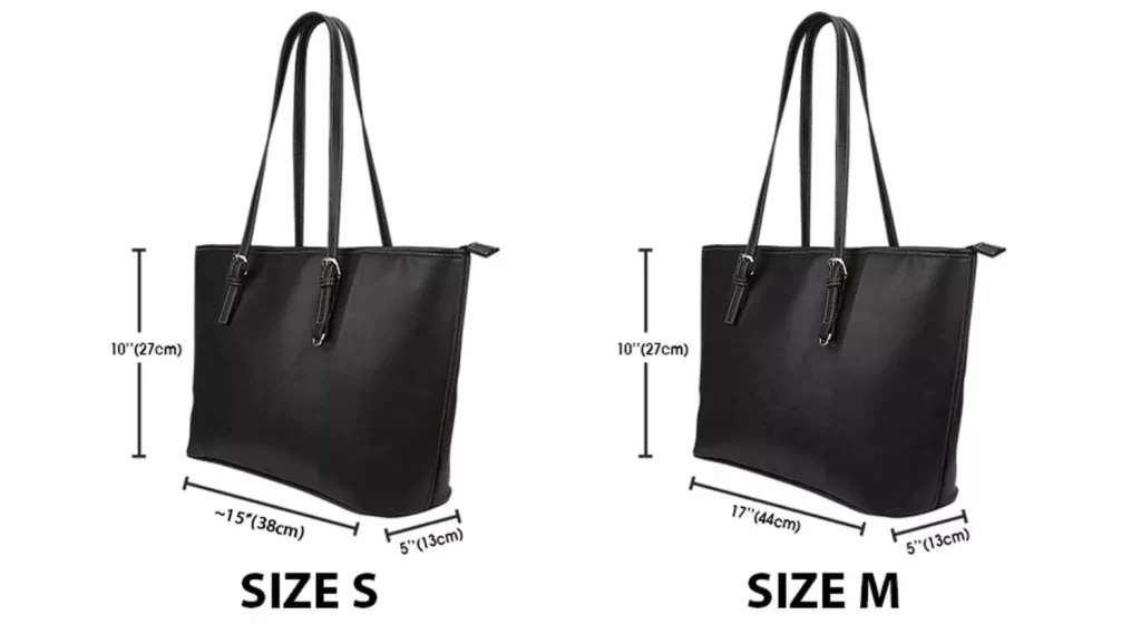 3D Leather Tote Bag