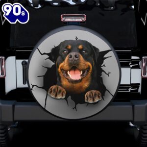 3d Dog Funny Spare Tire Covers Gift For Campers