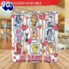 3D Inflated Cartoon Valentine Tumbler Wrap Cartoon Coffee Tumbler