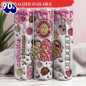 3D Pan Dulce Coffee Valentine…