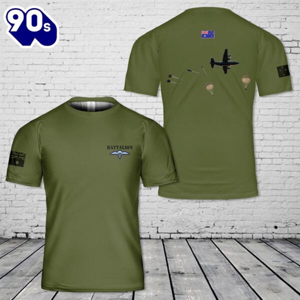 3rd Battalion, Royal Australian Regiment 3D T-Shirt – Veteran 3D Shirt