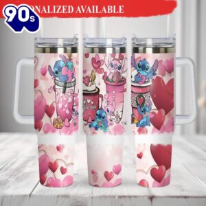 40 oz Stitch Valentine Tumbler…