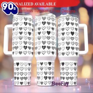 40 oz Valentine Tumbler Quencher…