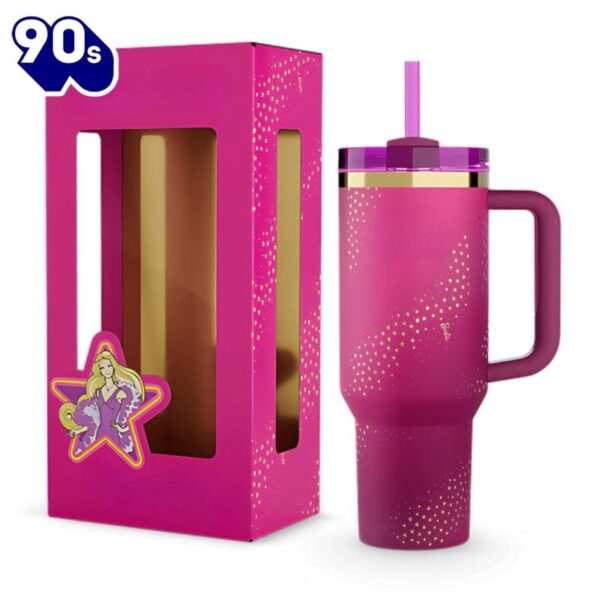 40oz Barbie Inspired Sparkling Tumbler