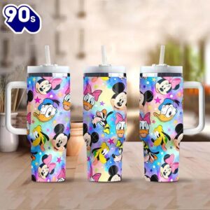 40oz Cartoon Characters Insulated Tumbler