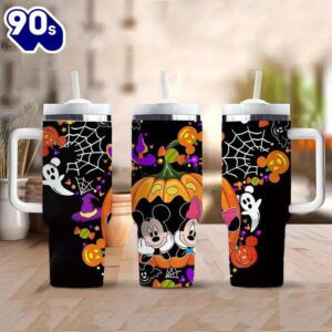 40oz Christmas And Halloween Tumbler