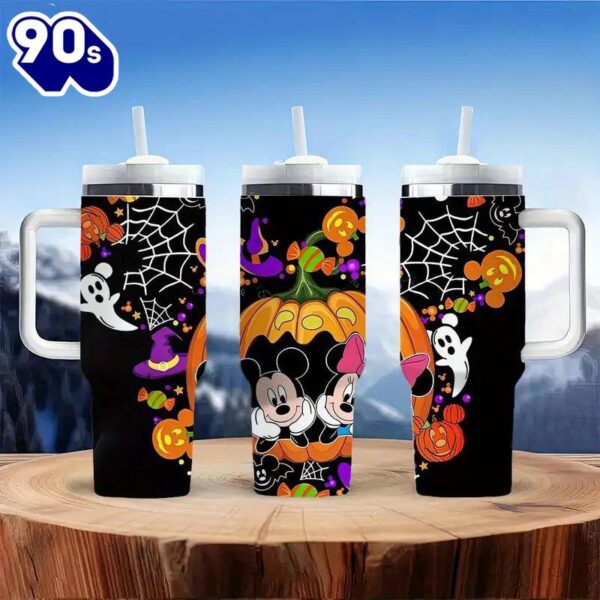 40oz Christmas And Halloween Tumbler