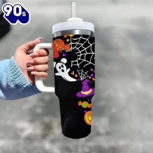 40oz Christmas And Halloween Tumbler