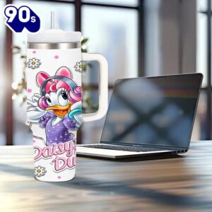 40oz Daisy Duck Insulated Tumbler