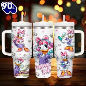 40oz Daisy Duck Insulated Tumbler