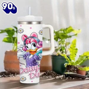 40oz Daisy Duck Insulated Tumbler