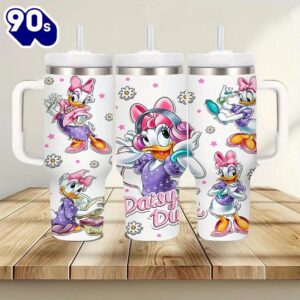 40oz Daisy Duck Insulated Tumbler