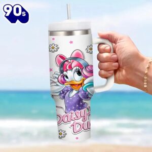 40oz Daisy Duck Insulated Tumbler